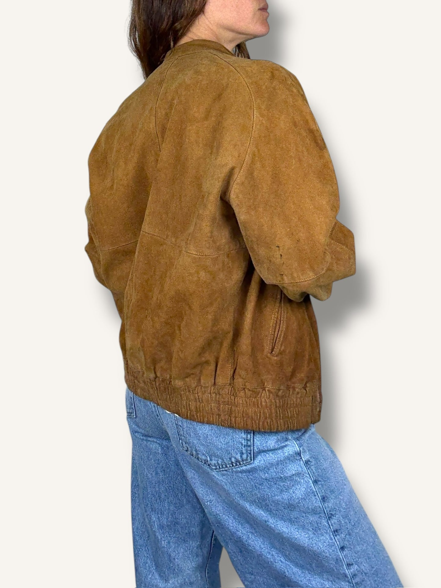 Suede Bomber