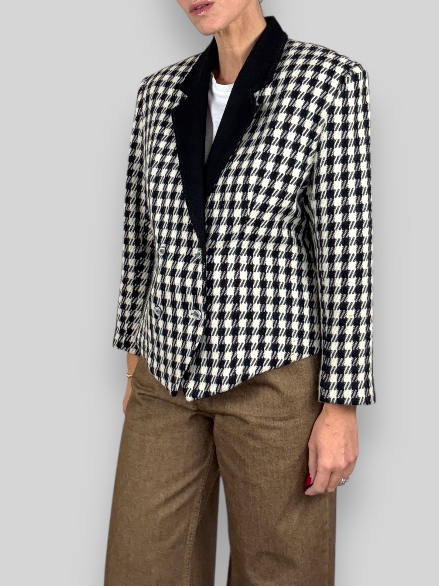 Houndstooth Blazer