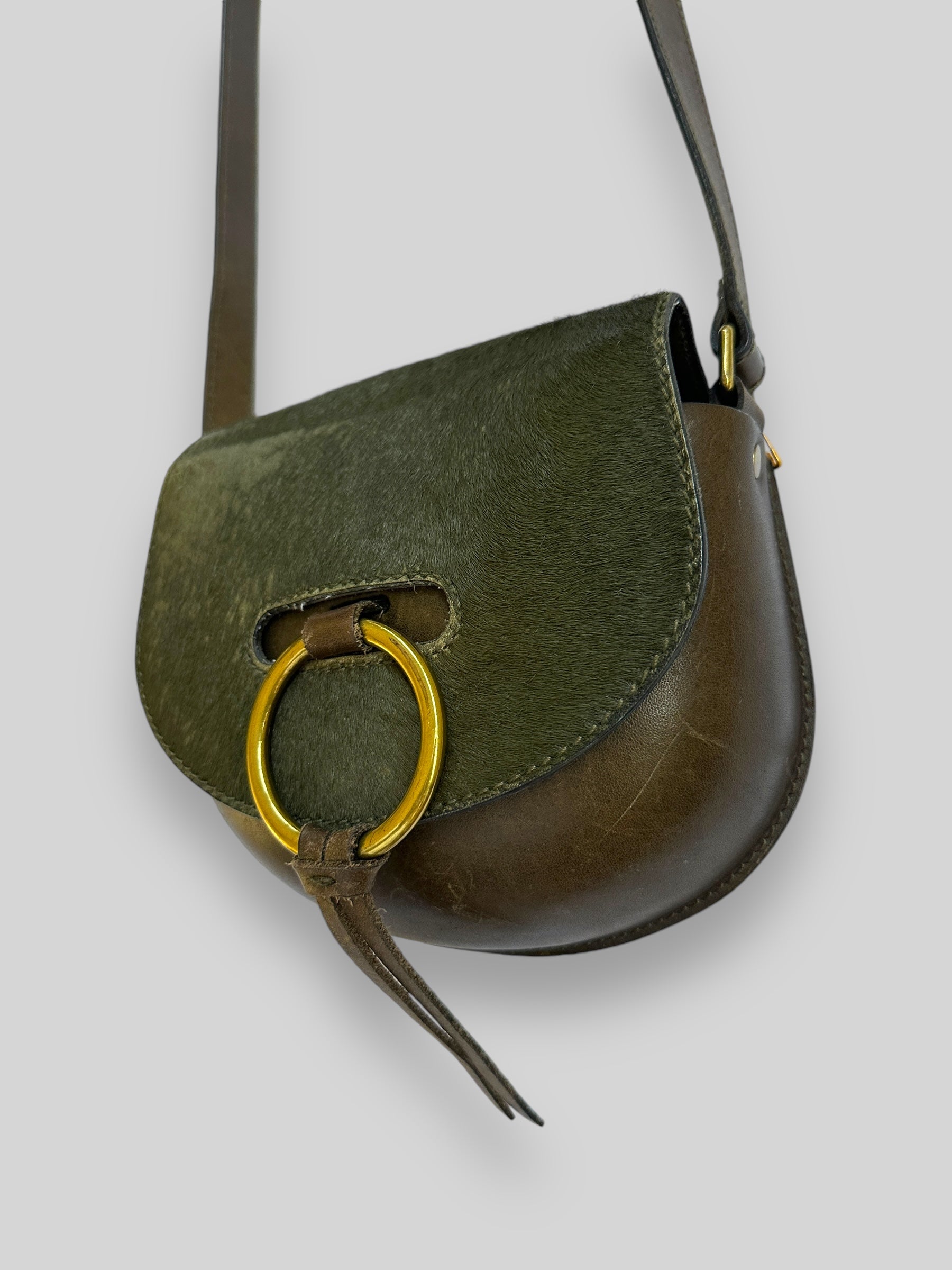 Olive greeen sold crossbody