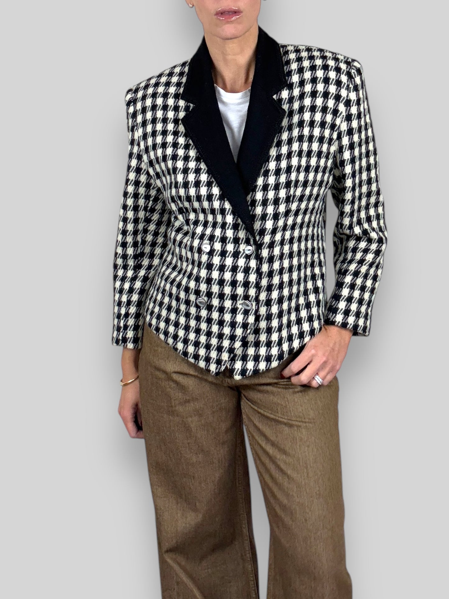 Houndstooth Blazer