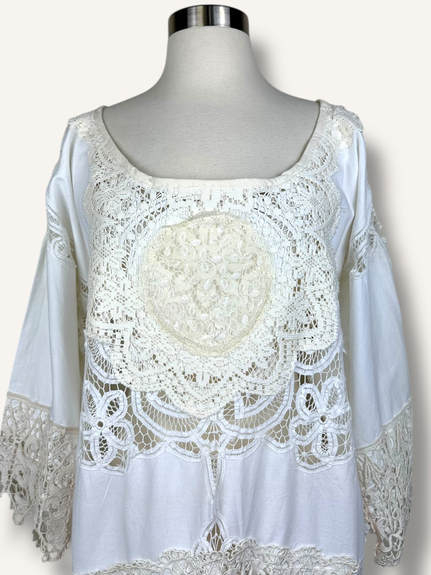 Patchwork Lace Dress