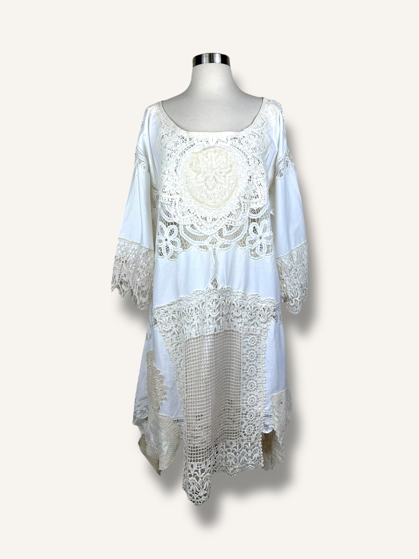Patchwork Lace Dress