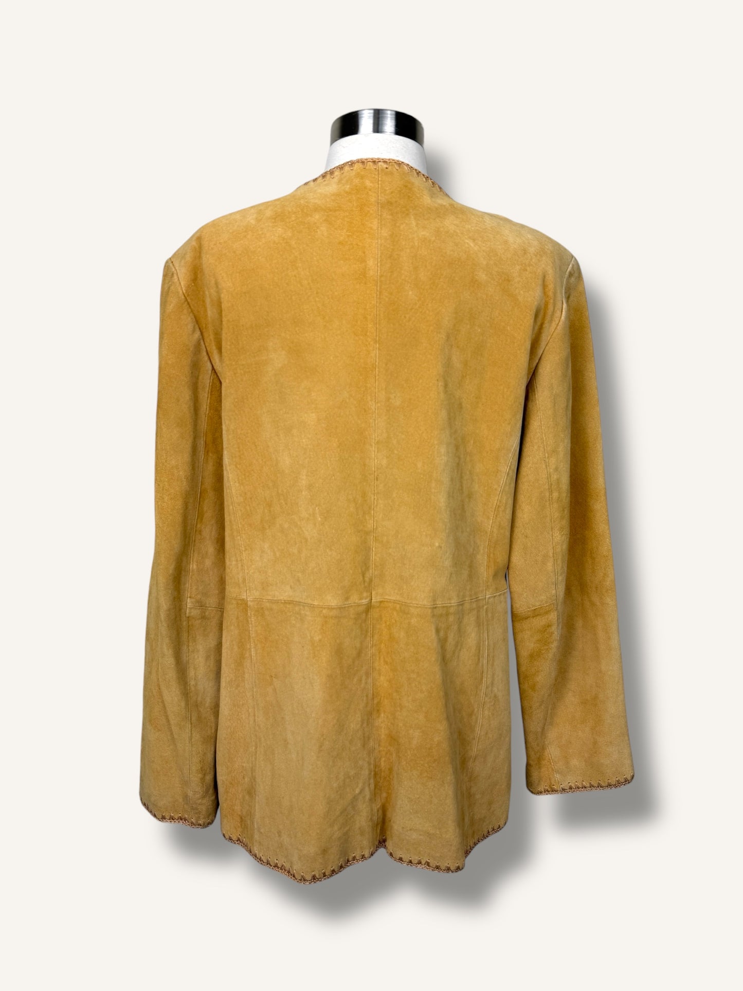 Camel Suede Jacket