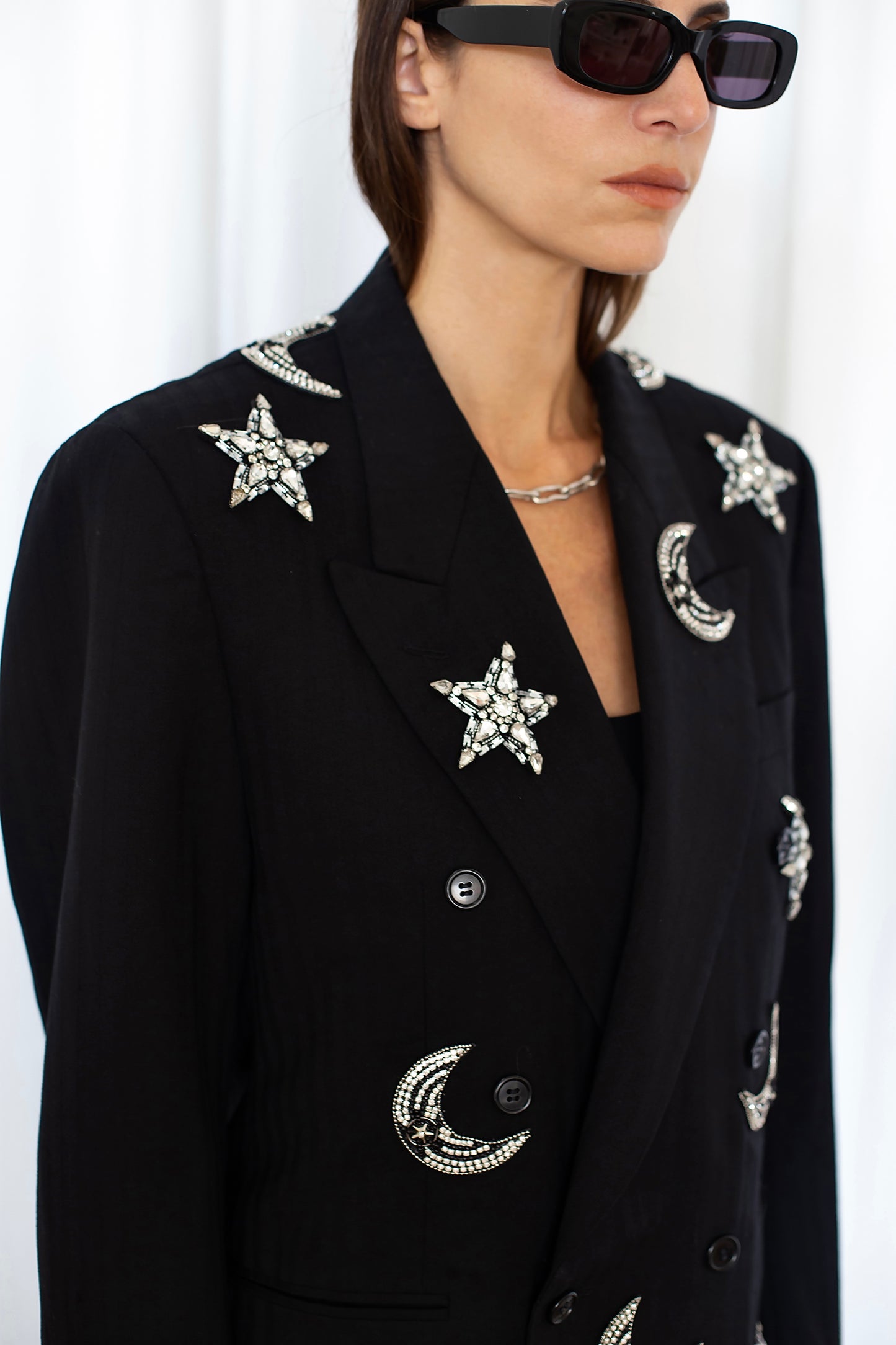 Vintage Blazer adorned by Jen Wonders